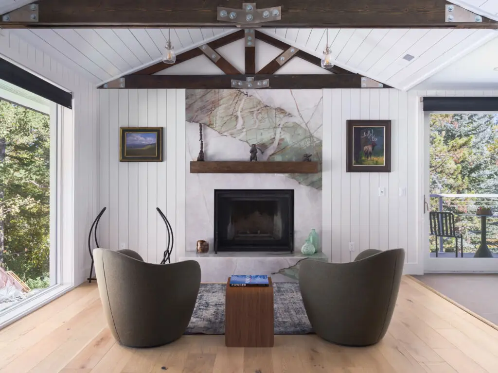 Montreux House Fireplace