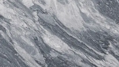 Bardiglio Nuvalato Italian marble with custom finish heavy brush