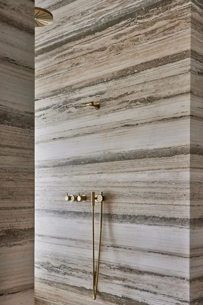 Silver Crystal Travertine