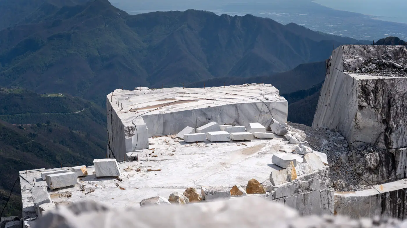 Carrara Italy Calacatta Quarry Apuan Alps